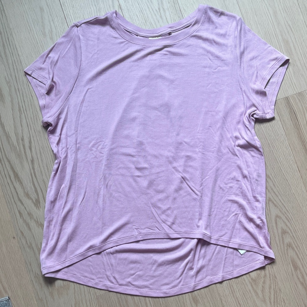Athleta With Ease Ribbed Tee